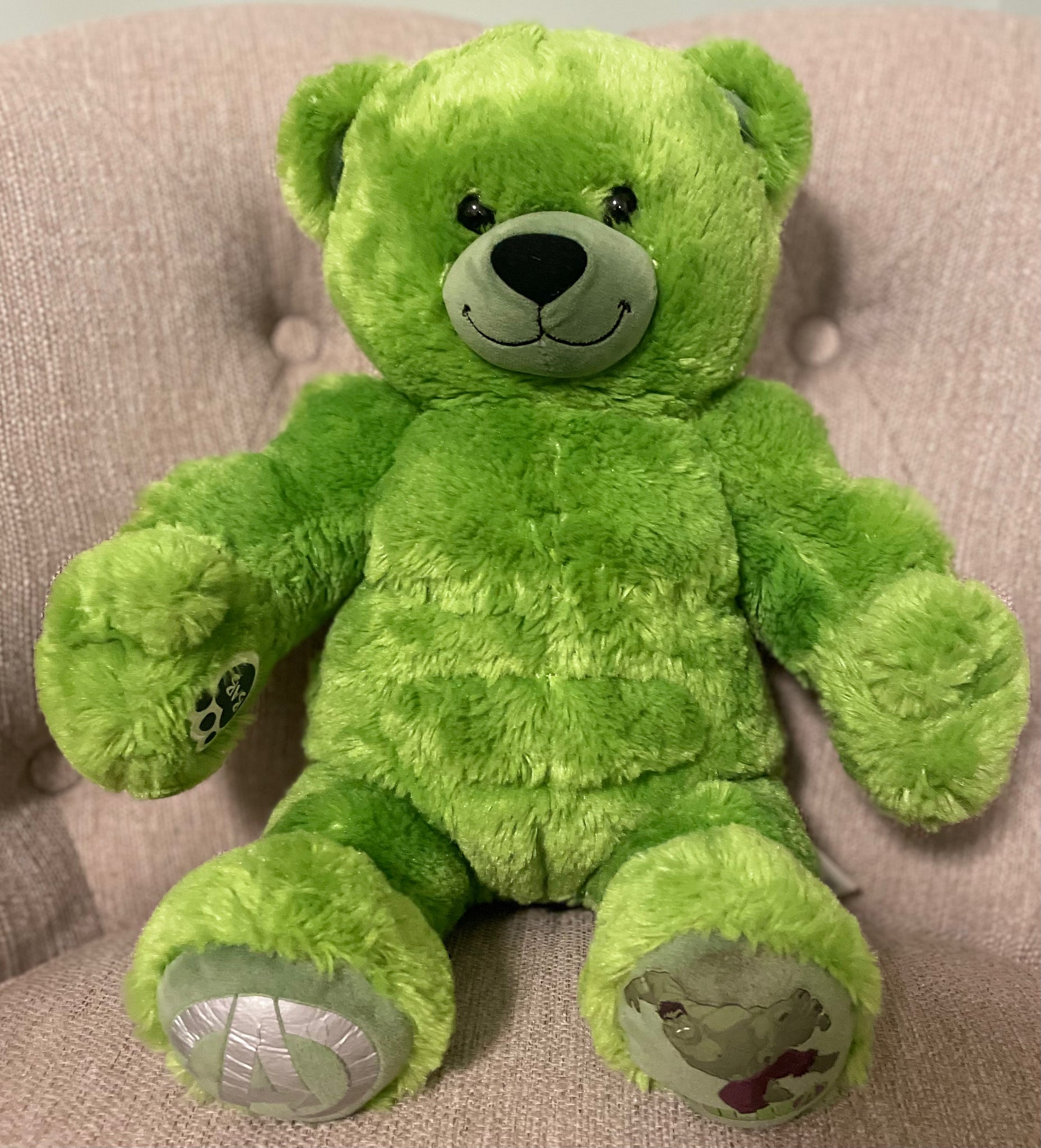 Green Hero Bear